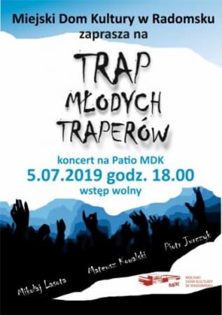 Koncert na patio MDK: „Trap Młodych Traperów”