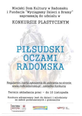 Konkurs plastyczny: Piłsudski oczami Radomska