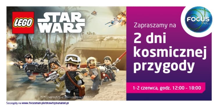 Kosmiczny Dzień Dziecka z LEGO® Star Wars™ w Focus Mall 