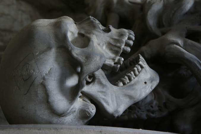 Ludzkie kości na budowie na ul. Łokietka