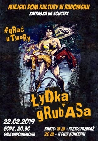 MDK zaprasza na koncert zespołu Łydka Grubasa