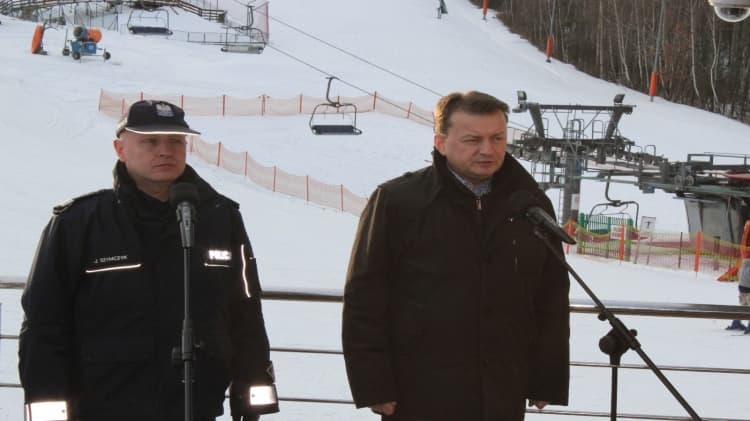 Minister Błaszczak o zimowym bezpieczeństwie