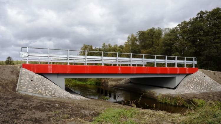 Most w Zalesiczkach wyremontowany 
