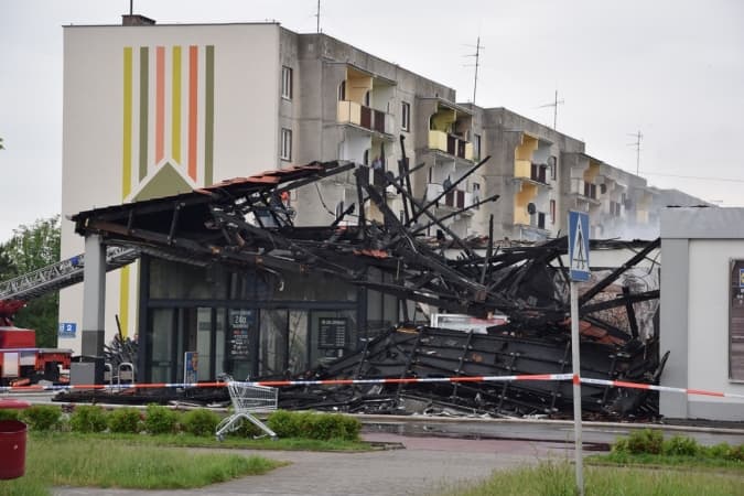Oświadczenie sieci Lidl po pożarze sklepu w Radomsku