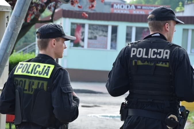 Policjanci w Radomsku protestują
