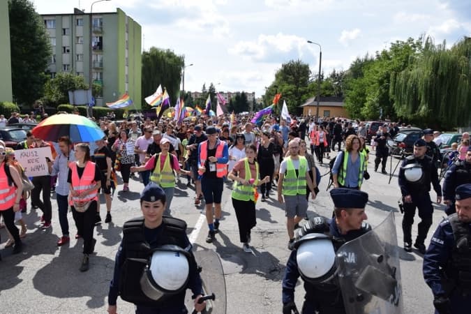 Policyjny raport z Marszu Równości w Radomsku