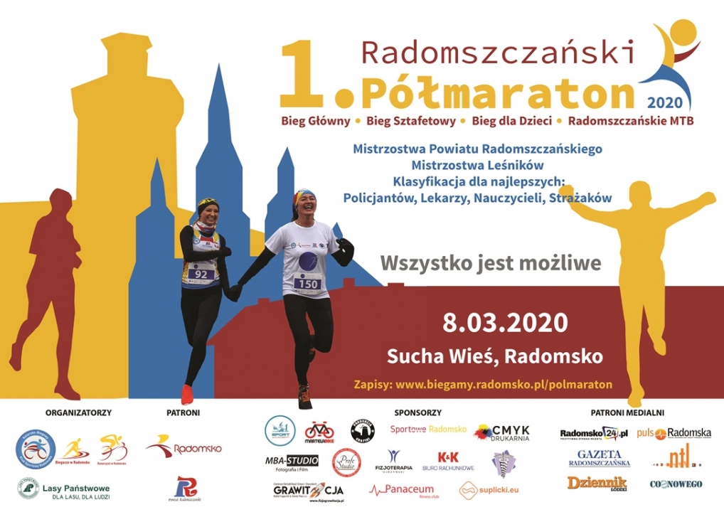 Zapisy na 1. Radomszczański Półmaraton