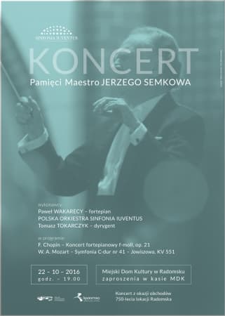 Polska Orkiestra Sinfonia Iuventus  z koncertem pamięci maestro Jerzego Semkowa