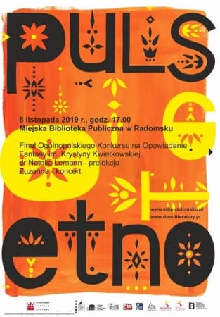 XIII Festiwal Puls Literatury w bibliotece w Radomsku