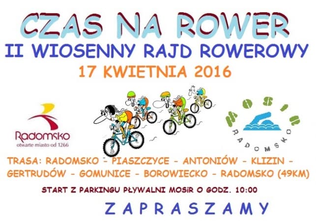 Rekreacyjny rajd rowerowy 