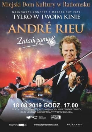Retransmisja koncertu Andre Rieu z Maastricht w kinie Pasja