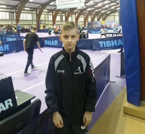 Sebastian Musiał z UMLKS Radomsko stratował na II Grand Prix Polski w tenisie stołowym