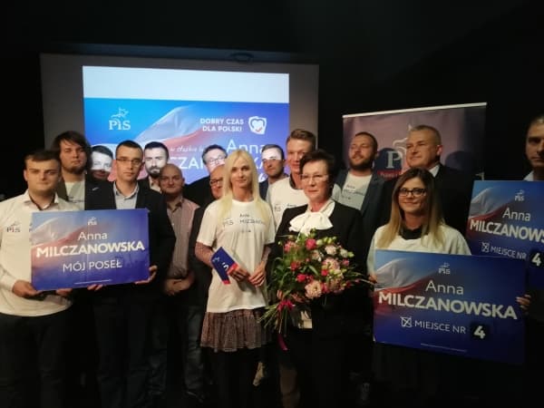 Spotkanie i z wyborcami i podziękowania od Anny Milczanowskiej