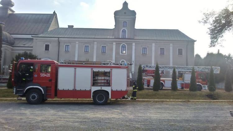 Strażacy ćwiczyli w kościele