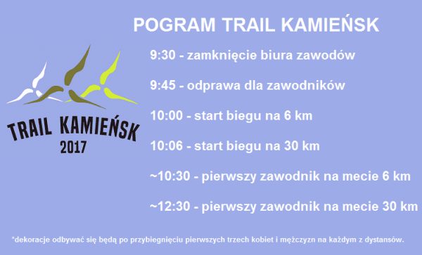 W weekend kolejna edycja Trail Kamieńsk