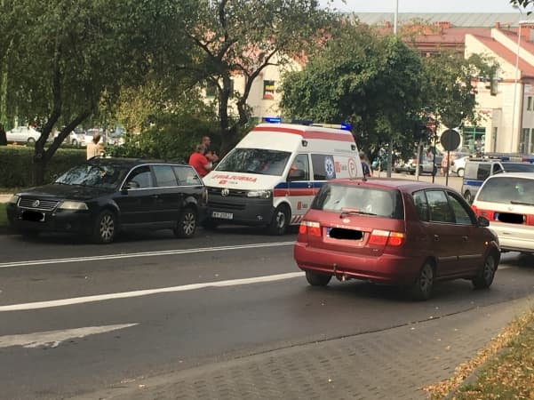 Wypadek na Piastowskiej w Radomsku