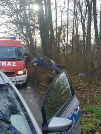 Wypadek w gminie Kodrąb. Ranny 19-latek