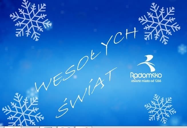 Wyślij e-kartkę ze świątecznym motywem Radomska