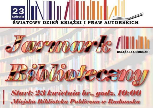 Zaproszenie na Jarmark Biblioteczny