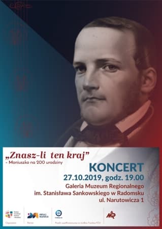 Zaproszenie na koncert „Znasz - Li Ten Kraj” - Moniuszko na 200. urodziny