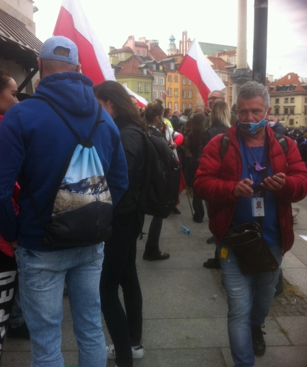 Radomszczanie zatrzymani na Strajku Przedsiębiorców w Warszawie