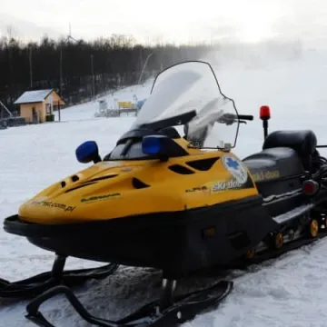 Góra Kamieńsk czeka na śnieg