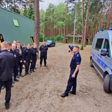 Klasy mundurowe rywalizowały na biwaku w Białym Brzegu