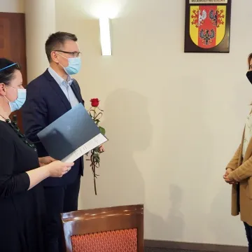 Zawodowy awans nauczycielki ZSE-E w Radomsku