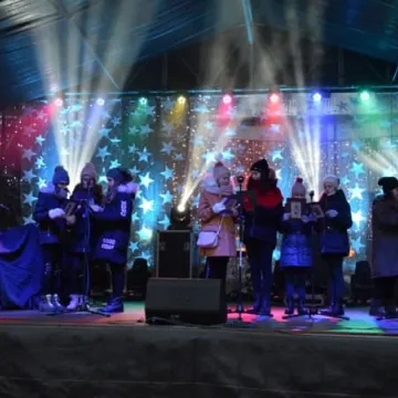 Miejska Wigilia na placu 3 Maja w Radomsku