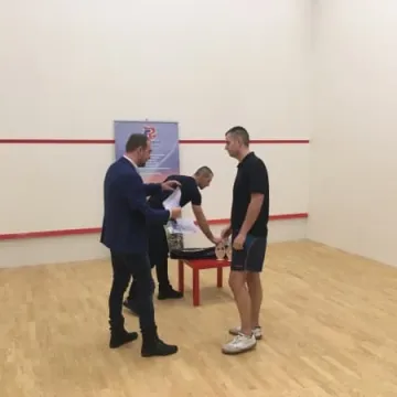 Turniej w squasha o Puchar Starosty Radomszczańskiego 