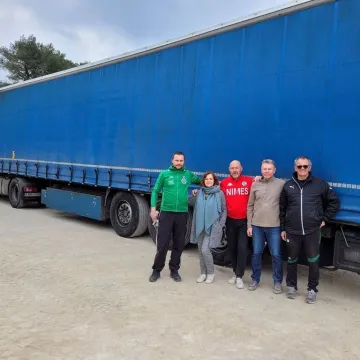 Do Radomska dotarły z Francji dary dla uchodźców