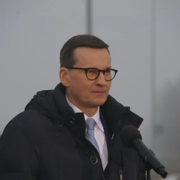 Premier Mateusz Morawiecki na otwarciu kolejnych odcinków A1