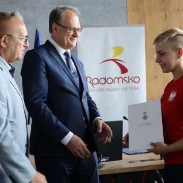 Prezydent Radomska wręczył stypendia sportowe