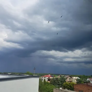 Grzmi, ulewnie pada nad Radomskiem