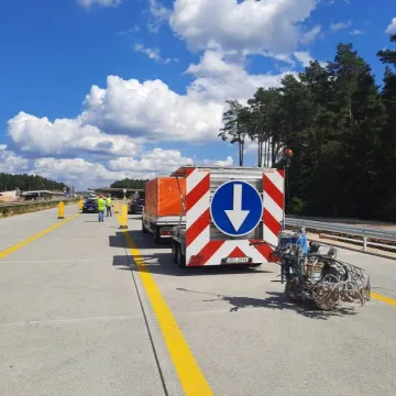 Kierowcy ruszyli fragmentem autostrady A1