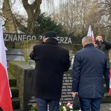 Kwiaty w rocznicę wyzwolenia Radomska