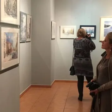 Wernisaż wystawy malarstwa „Akwarela Water Colour” w Muzeum