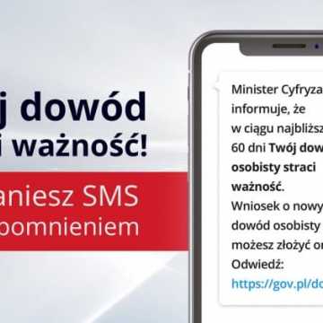 SMS od ministerstwa przypomni wymianie dowodu