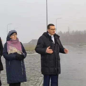 Premier Mateusz Morawiecki na otwarciu kolejnych odcinków A1