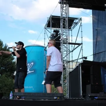 Dni Radomska 2016: Koncert Black Print i Tegieem. FOTO