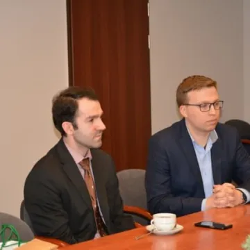 Delegacja z Olaine w Radomsku