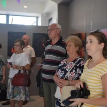 Wystawa „Red&Blue” Elżbiety Kusińskiej w MDK