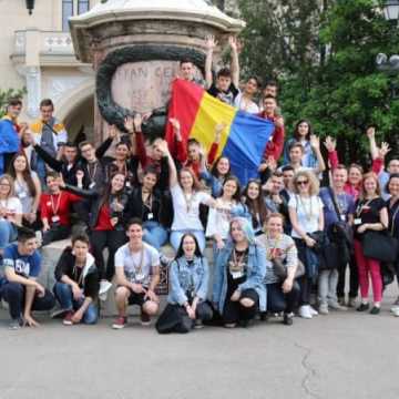 Młodzież ZSP 1 w Rumunii