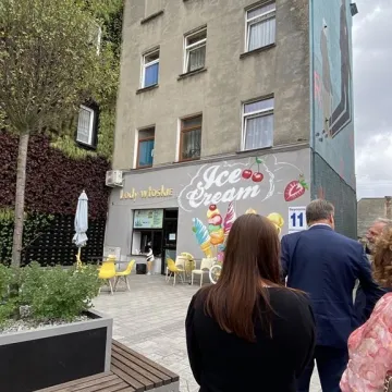 Ogrody wertykalne w Radomsku oficjalnie oddane do użytku