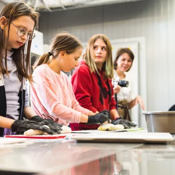 Kolejne warsztaty fundacji foto Pozytyw. Tym razem w kuchni...