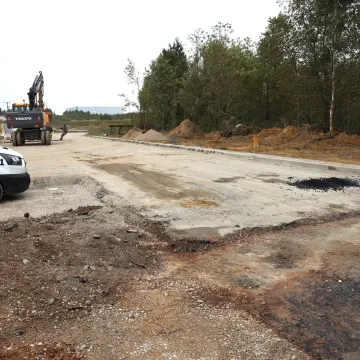 Zaawansowane prace drogowe na strefie inwestycyjnej w Radomsku