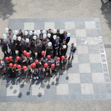 Dzień Flagi z harcerzami