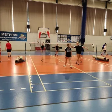 W Radomsku grają w badmintona