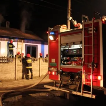 Pożar budynku na Kowalowcu