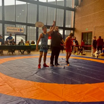 Zawodnicy UKS „Zapaśnik” Radomsko wrócili z Katowic z medalami